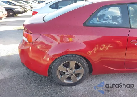 2010 Kia Forte Koup Ex from USA, damaged, VIN KNAFU6A27A5248409